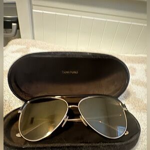 Tom Ford Gold Frame Sunglasses